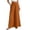 Café, variante sur Pantalon Évasé Uni pour Femme, Pantalon Habillé à Jambe Grand Taille Haute, Pantalon Coupe Ample pour Vacances d'Été à la Plage, Pantalon-Jupe Décontracté et Confortable pour le Travail au Quotidien, Long Pantalon Palazzo Fluide