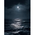 thumbnail image 1 of Qisvanset Seaside Wave Scenery Canvas Print 12x16 Inch Dining Room Decor, 1 of 8