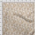 thumbnail image 4 of oneOone Rayon Brown3 Fabric Floral Craft Projects Decor Fabric Printed By The Yard 56 Inch Wide, 4 of 4