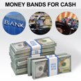 thumbnail image 3 of Uxcell Currency Band Bundles, 500 Packs Blue Dollar100, 3 of 7