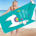 thumbnail image 1 of LSLJS Beach Towel Summer Beach Essentials Microfiber Beach Towels Super Lightweight Colorful Bath Towel Sandproof Beach Blanket Multi-Purpose Towel for Travel Swimming Pool 30x60 Inch, 1 of 4
