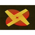 thumbnail image 1 of Ahgly Company Tapis Rectangulaire Lavable en Machine Intérieur Rouge Nuit, 5 Pieds x 8 Pieds, 1 of 7