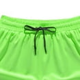 thumbnail image 5 of asjyhkr Plus Size Mens Biking Shorts 2 in 1 Elastic Waist Drawstring Gym Shorts Lightweight Quick Drying Running Shorts, 5 of 5