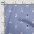thumbnail image 1 of oneOone Viscose Jersey Fabric Ethnic Ikat Decor Fabric Printed BTY 60 Inch Wide, 1 of 5