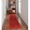 thumbnail image 4 of New Flokati 1400gr 2'4" x 8'6" Runner, Red, 4 of 5