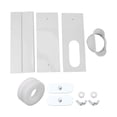 thumbnail image 2 of AC Window Vent Kit PVC, Easy Installation Adjustable Accessory, Efficient And Practical, Userfriendly Design Durable Material Excellent Sealing, 2 of 8