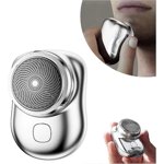 Nouveau rasoir pour hommes puissant, portable Mini Rasoir électrique, Usb Mini Homme compatible Shaver électrique, fonctionnement simple à un bouton, compatible maison, voiture, T_Perfect Gift