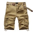thumbnail image 2 of Leutsin Men's Plus Size Cargo Shorts Multi-Pockets Relaxed Summer Beach Shorts Pants, 2 of 6