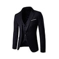 thumbnail image 2 of Veste de Complet pour Homme + Gilet + Pantalon de Complet Ensemble Trois Pièces, 2 of 6