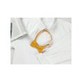 thumbnail image 4 of INSPIRE CHIC Men's Pre-Tied Bow Ties Adjustable Strap Solid Color Knitted Bowtie Yellow, 4 of 5