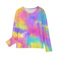 thumbnail image 5 of WRKEKC Chemises à Manches Longues pour Filles, T-Shirts à Manches Longues pour Filles, Chemises à Manches Longues à Imprimés pour Filles Jolis Chandails Ras du Cou Blouses Habillées Décontractées Vêtements, 5 of 5