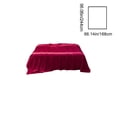 thumbnail image 2 of Fufafayo Silk Bedding Set Solid Color Washable Sheets, Luxurious Silk Feel Bed Linens, Fitted Sheet for Queen Size Bed, Bedroom Decor for Master Bedroom Guest Room, 2 of 5