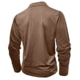 thumbnail image 4 of FAIWAD Men's Long Sleeve Shirts Casual Button Down Basic Golf Pullover Tops Lightweight Work Athletic T-Shirt, 4 of 9