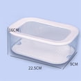 thumbnail image 3 of Meat Container for Fridge,Bacon Lunch Meat Container for Refrigerator,Meal Prep Containers,Stackable Food Storage Boxes with Lid for Cold Cuts,Salami,Deli,Lunch Meat,Food Storage Box with Lid, 3 of 5
