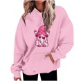 thumbnail image 1 of Birdeem Mode Décontractée pour Femmes Impression de la Saint-Valentin Hauts à Manches Longues Sweat à Capuche, 1 of 1