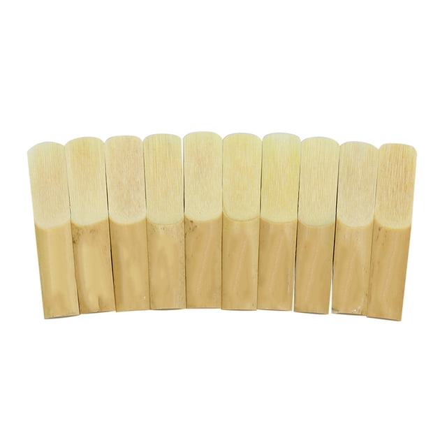 LADE 10Pcs Roseaux de Bambou Force 2.5 pour Alto Être Saxophone Accessoire de Remplacement