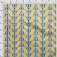thumbnail image 3 of oneOone Cotton Poplin Fabric Stripe|Diamond & Triangle Geometric Print Sewing Fabric BTY 56 Inch Wide, 3 of 4
