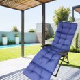 thumbnail image 2 of Outdoor Chaise Lounge Cushion Sunproof Waterproof Inlife 72.8" Garden Patio Rocking Chair Cushion, 2 of 10