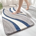 thumbnail image 1 of Birdeem Bath Mats for Bathroom,Bath Mats for Bathroom Non Slip,Bathroom Rugs Soft Absorbent Microfiber Bath Rugs Shaped Toilet Rug Non Slip Bath Carpet Mat for Bathroom,Bath Mats for Bathroom Non Slip, 1 of 6