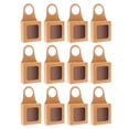thumbnail image 1 of Wrapping Paper Category Kraft Paper Bottle with Window Hanging Foldable for Decoration Craft Wrap for Festive Presentations, 1 of 5