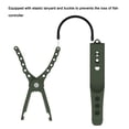 thumbnail image 3 of yeacher Multifunctional Green Fishing Pliers with Elastic Lanyard, PC Material Fish Gripper for Outdoor Angling, 245mm Foldable Design, Secure Fish Control Tool, 3 of 6