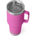 thumbnail image 1 of YETI Rambler Tasse en Paille 35 oz, Isolée sous Vide, Acier Inoxydable, Fuchsia Fleurs Sauvages, 1 of 8