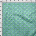 thumbnail image 3 of oneOone Tissu Flex en Coton à Carreaux/feuilles et Imprimé Floral de Roses, Tissu BTY 40 Pouces de Large, 3 of 4