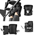 thumbnail image 2 of 1 Pair Inversion Gravity Boots Hanging Pull Up Boots with Comfortable Foam Padding and Safe Locking Clips, 2 of 8