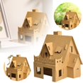 thumbnail image 2 of Jierger 1 Set Interactive Handmade DIY Assembly Kit Paper Creative House Shape DIY Assembly Accessories for Children Preschool Learning Toys for Children Learning Development, 2 of 7