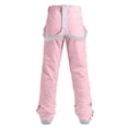 thumbnail image 4 of XZNGL Womens Insulated Bib Overalls Solid Color One-Piece Suspenders Trousers, 4 of 9
