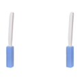 thumbnail image 1 of Transemion Pumice Stone Toilets Brush with Handle Grill Feet Rust Care Bath Pool for Blue 20.5cm 2Set, 1 of 6