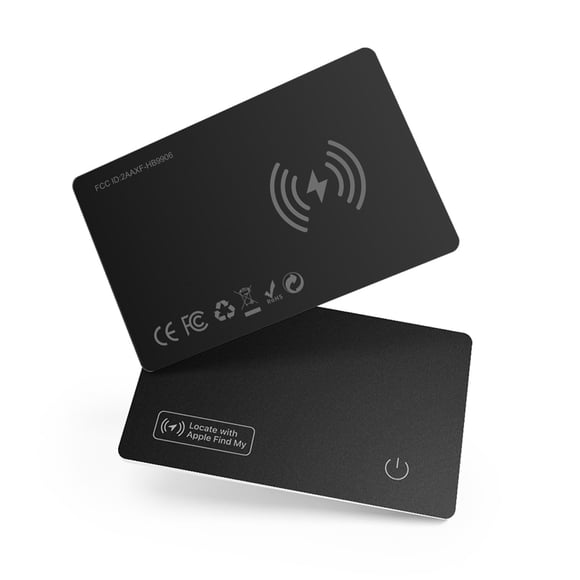 Smart Slim Wallet Tracker Card GPS Locator with Apple Find My Smart Tag (IOS Only)