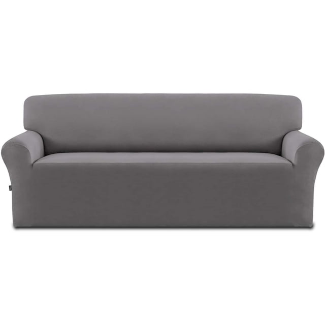 2024 Super Stretch Sofa Slipcover Non Slip Couch Cover Oversized Sofa Dark Gray