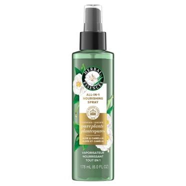 Herbal Essences Vaporisateur Nourrissant Tout en 1, Plantes Pures Certifiées, avec Huile d'Aloès et de Fleur de Camélia
