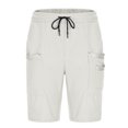 thumbnail image 3 of Styesk Mens Shorts Men Leisure Fashion Solid Color Loose And Comfortable Motion Straight-leg Work Clothes Shorts, 3 of 5