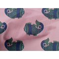 thumbnail image 4 of oneOone Tissu Popeline de Coton Imprimé Blocs de Poisson BTY 42 Pouces de Large, 4 of 4