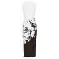 thumbnail image 5 of Robes d'Été pour les Femmes à la Mode Sans Manches Boho Cordon Côtelé Robe de Soleil Froissée Sexy Haute Fente Robe Maxi Bodycon, 5 of 5