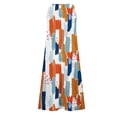 thumbnail image 5 of Jsaierl Robes Maxi pour Femmes en Coton et Lin à Imprimé Graffiti, Robe Longue Décontractée Fluide Sans Manches à Encolure Dégagée avec Poches, 5 of 5