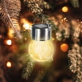 thumbnail image 1 of Outdoor Solar Pendant Light Crackle Glass Led Rattan Garden Light | Solar Powered Hanging Lantern for Patio Courtyard Decoration | Weather Resistant Auto on Off Night Light for Lawn Porch Walkway, 1 of 9