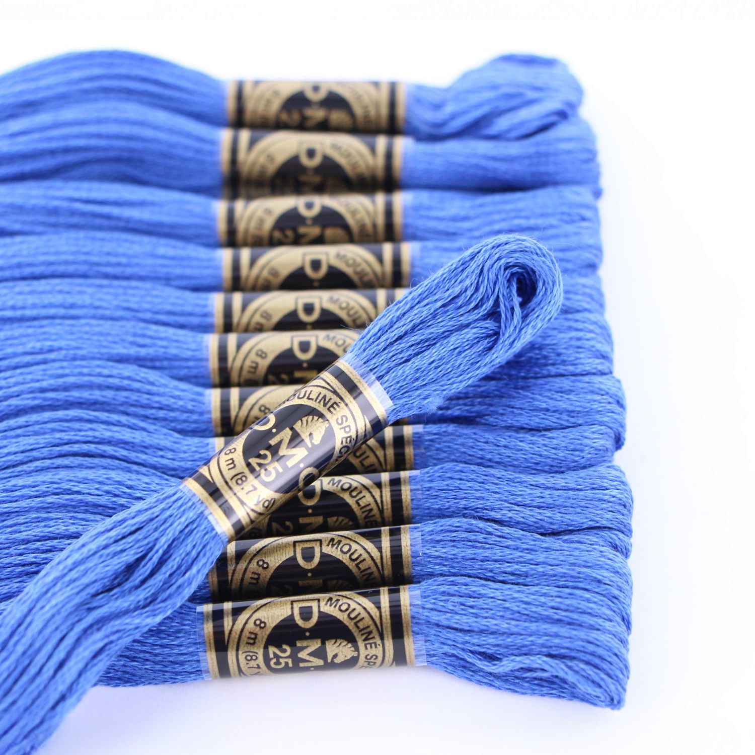 DMC bleu coton 6 Strand Floss 8 m (8.75 yd)