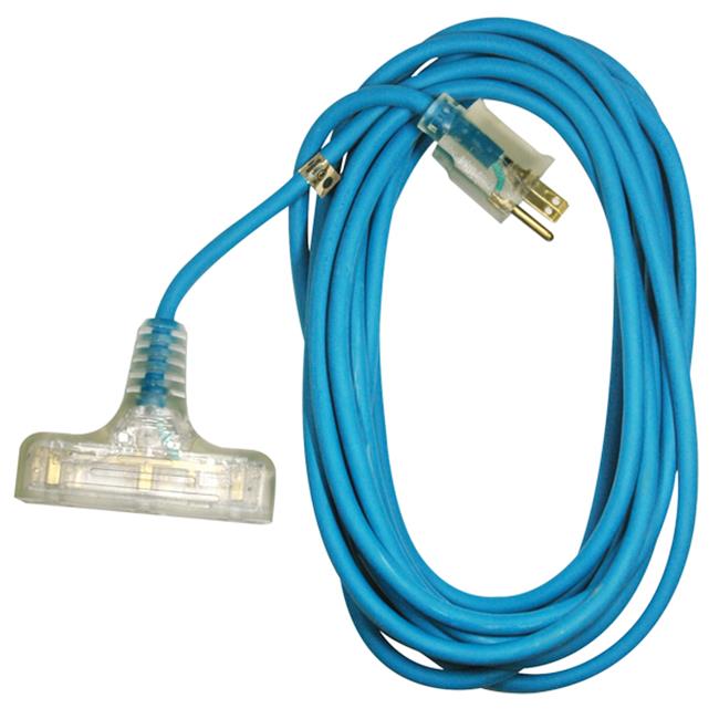 ATD Tools ATD-8008 25 ft. 3 Outlet Power Block Extension Cord