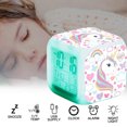 thumbnail image 4 of LED Night-Glow Unicorn Digital Alarm Clock - A Fun and Colorful Wake-Up Clock for Kids and Adults., 4 of 4