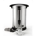 thumbnail image 1 of Eastvita 100-Cup Coffee Urn - Stainless Steel Thermos for Hot Beverages - Commercial - Grade Hot Coffee Dispenser with Coffee Percolator - Silver, 1 of 6