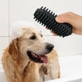 thumbnail image 2 of Pet Rubber Shampoo Brush Suitable For Long-haired And Short-haired Small And Large Pet Dogs And Cats Shower Shampoo Brush Dog Back Massagers, 2 of 6