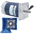 thumbnail image 2 of Worm Gear Motor Stainless Steel 90W 2200 R/min XD5D90-24A122SRV-RV40 Reduction Ratio DC12V(10 ), 2 of 14
