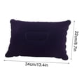 thumbnail image 2 of PRETXORVE Inflatable Blow Up Inflatable For Camping Camping With Flocked Surfaces Inflatable Cushion For Travel Hiking Beach Outdoors, 2 of 6