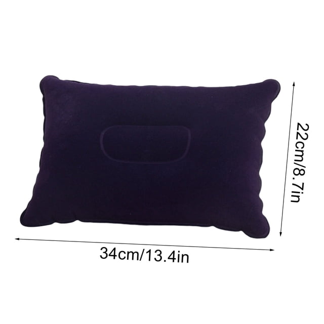 Oreiller Gonflable Oreiller Gonflable Oreiller Gonflable pour le Camping avec surfaces Floquées, Montré en Forme Rectangulaire Mesurant 34 cm par 22 cm. l'Oreiller Présente une surface Douce et Texturée et un design compact Convenant aux Voyages, à la Randonnée, aux Sorties à la Plage et aux Activités de Plein Air. Facile à Gonfler et à Dégonfler, Il Est Aussi Idéal pour une Utilisation à la Maison Ou au Bureau comme Coussin Confortable pour les Siestes Ou la Détente. un Équipement de Camping Polyvalent et Accessoire pour Dormir.