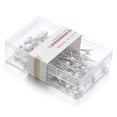 thumbnail image 3 of Needle and Thread Kit Sewing Pins Set for DIY Projects – 100 Straight Pins with Multicolor Pearlized Heads for Fabric Quilting and Crafting, 3 of 3