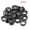 thumbnail image 2 of Unique Bargains 20pcs 20mm Mounted Dia Snap in Cable Hose Bushing Grommet Protector Black, 2 of 4