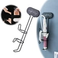 thumbnail image 1 of Barre de Curling Murale pour Salle de Bain Support Sèche-Cheveux Sans Perçage, 1 of 5